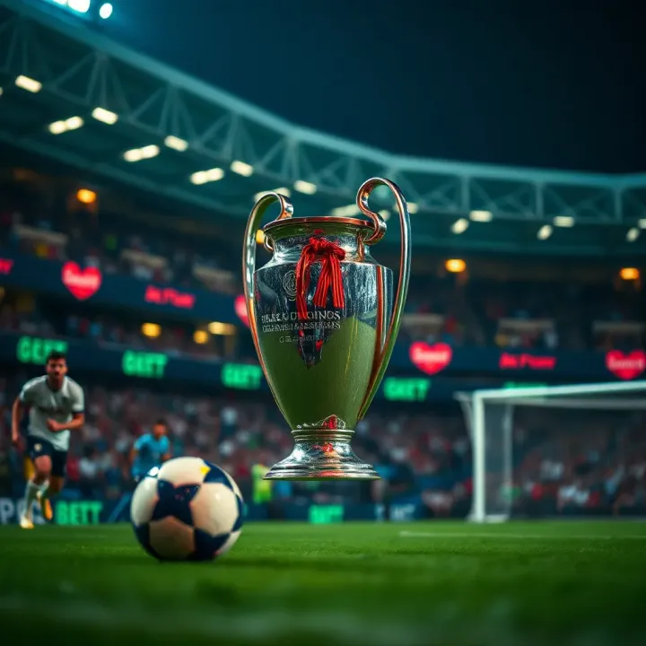 Illustration of popular Champions League bet types and strategies for Nigerian punters to increase winning chances