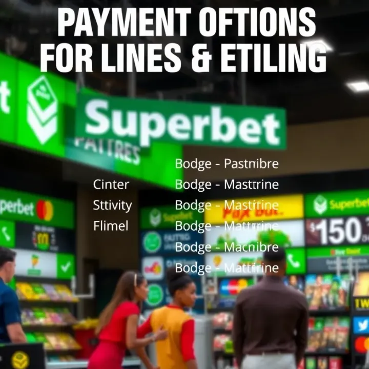Various convenient payment methods available for Superbet online betting users in Nigeria