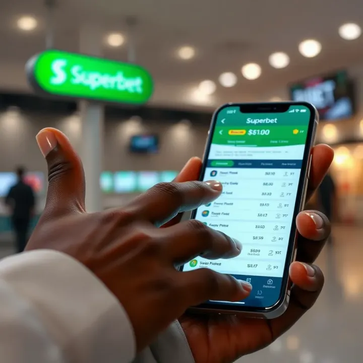 Illustration of secure payment transactions on a sports betting app representing Nigerian users