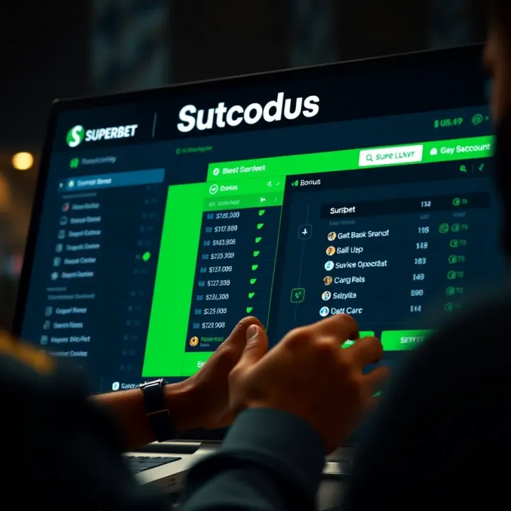 User interface illustrating how to transfer Superbet bonus funds to the main betting account in Nigeria