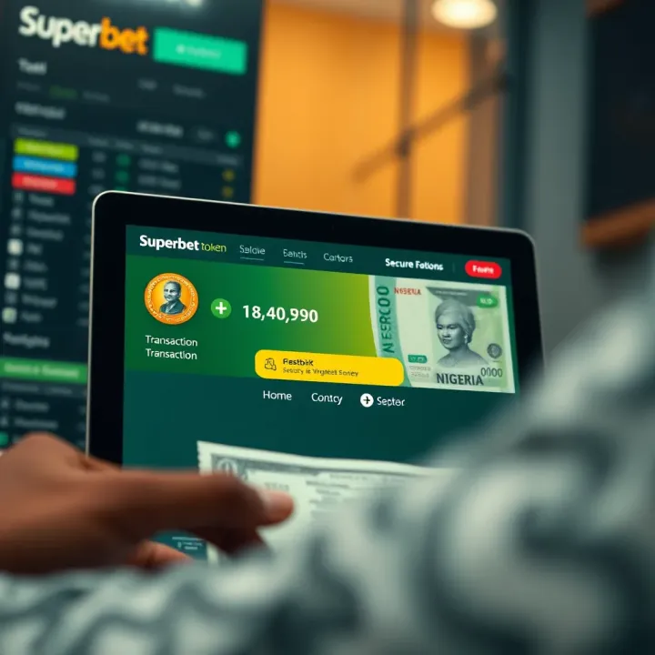 Secure online betting interface showcasing transaction confirmation with Nigerian Naira currency