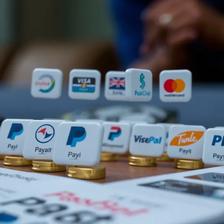 Secure Payment Methods Available on Superbet 288 Various payment method icons representing secure and flexible options on Superbet 288
