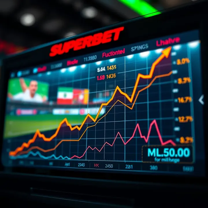Graph depicting the rise and fall of multipliers in an online crash betting game
