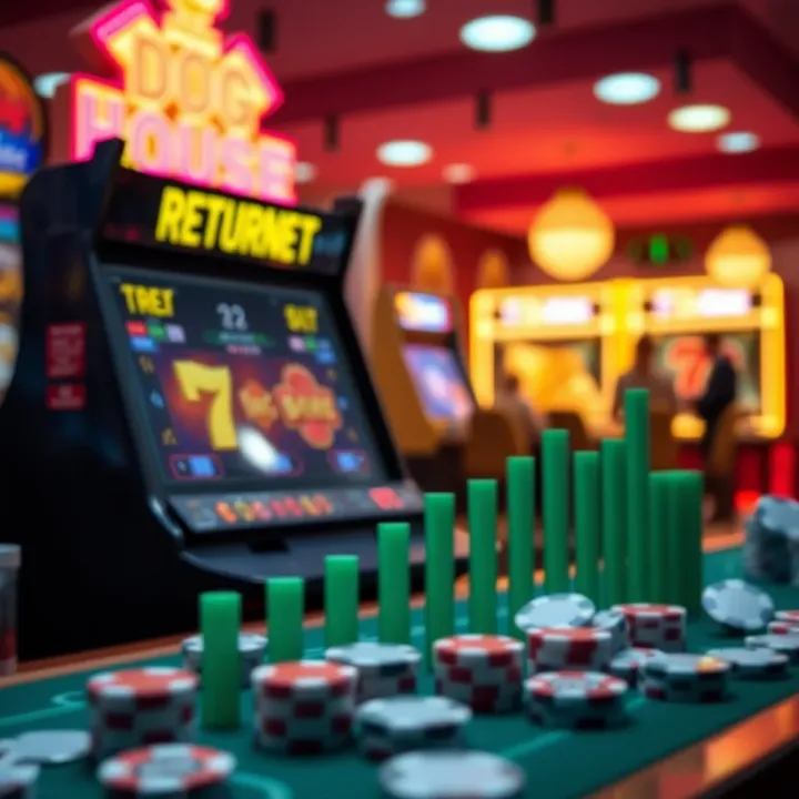 Graph illustrating Return to Player rate impact on slot game outcomes