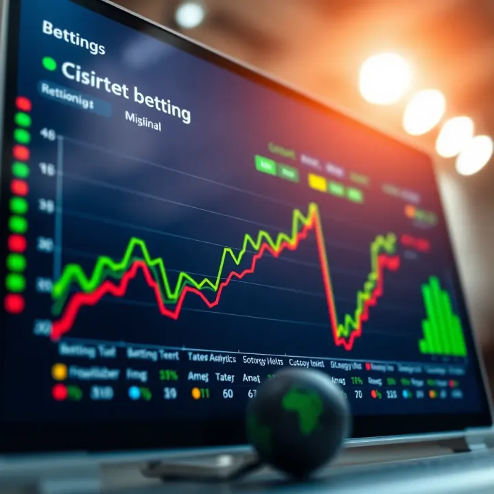 Data Analytics for Smart Betting in Nigeria Graph showing betting trends and data analytics tailored for Nigerian football bettors