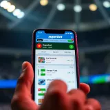 User interface of Superbet app on iPhone showing various betting markets available