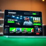 Screenshot of Superbet Nigeria homepage showcasing betting options and promotions