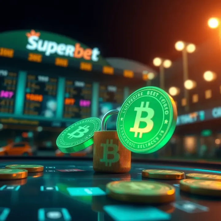 Secure Digital Token Transactions on Superbet Platform Illustration of digital tokens facilitating secure transactions within the Superbet platform