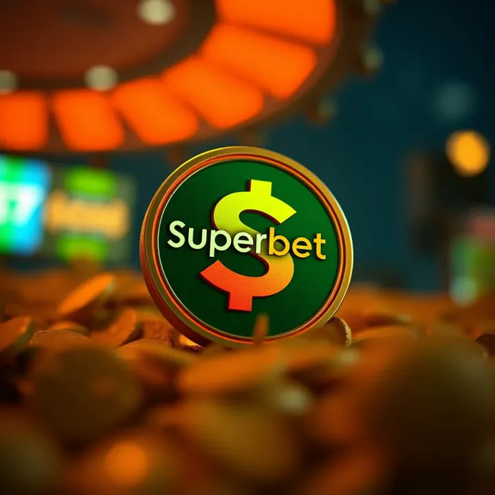 Digital token symbol representing Superbet Token in a vibrant green and orange color scheme