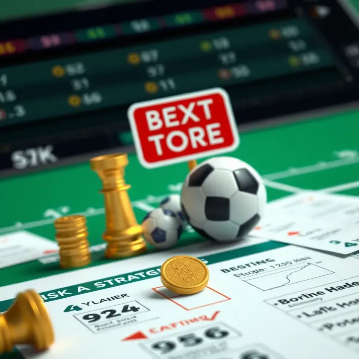 Effective Betting Strategies and Risk Management for Superbet Success Conceptual representation of betting strategy with risk management elements