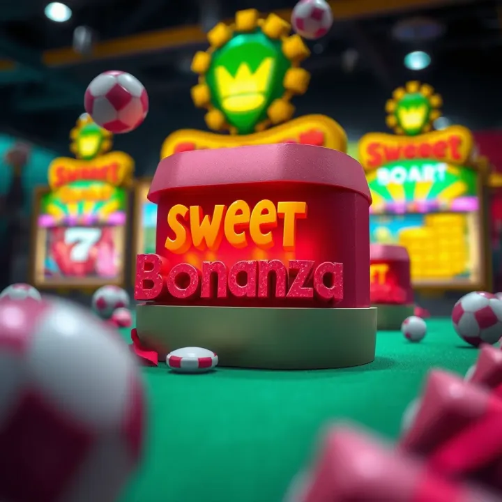 Illustration of bonus features and winning rewards in Sweet Bonanza