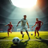 Football match with one team given goal advantage to balance competition in betting