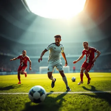 Balancing Football Matches Through Goal Advantages in Betting Football match with one team given goal advantage to balance competition in betting
