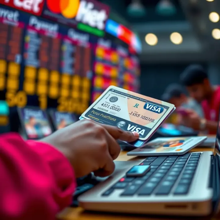 Secure payment methods available for online sports betting on M Superbet NG