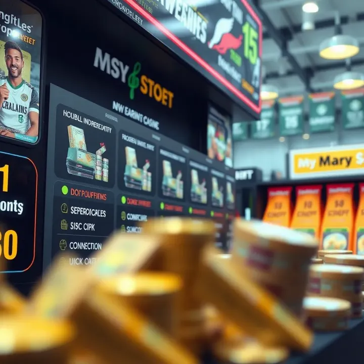 Key Features and Earnings Benefits of My Shop Superbet Visual representation of key benefits and features of a shop-based betting system with earnings growth