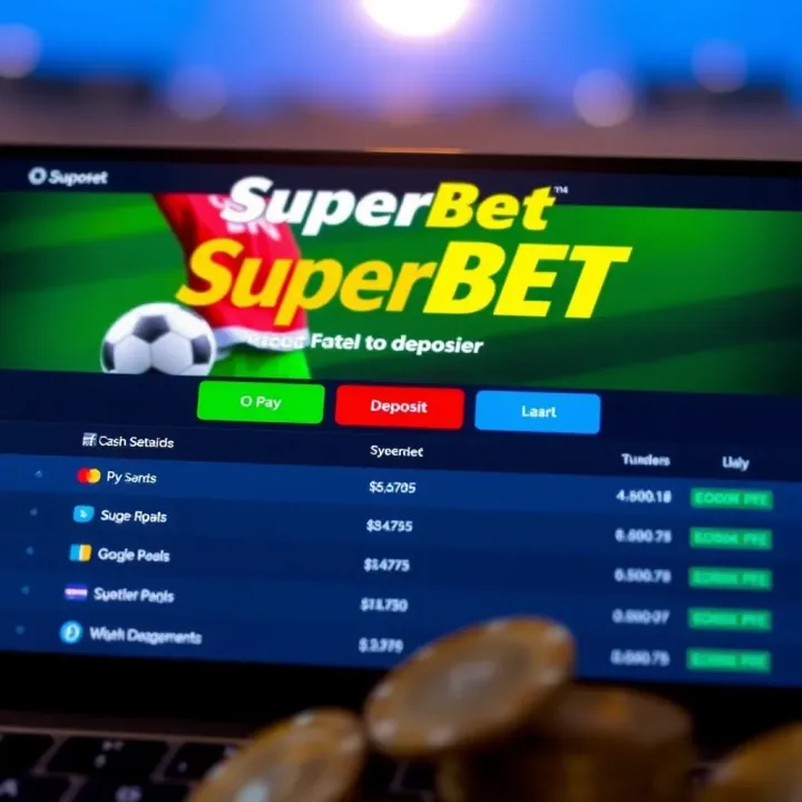 User interface displaying Superbet deposit options using OPay wallet