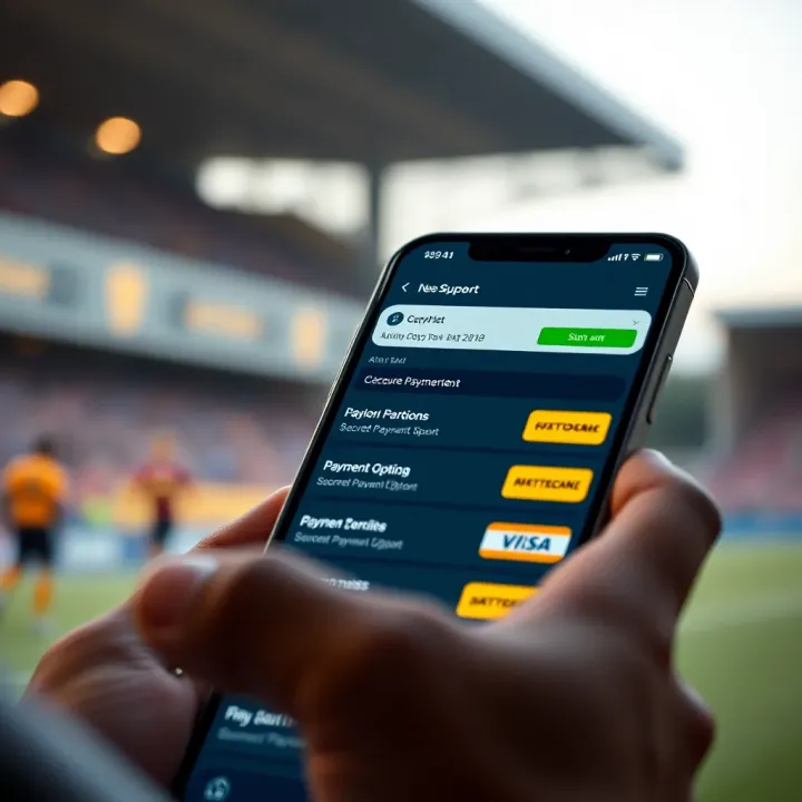 Secure payment options tailored for Nigerian users shown on the Superbet Sport app