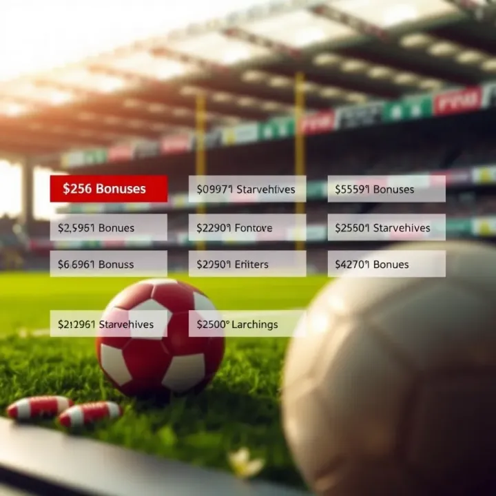 Illustration showing various types of sports betting bonuses available on Superbet for Nigerian users