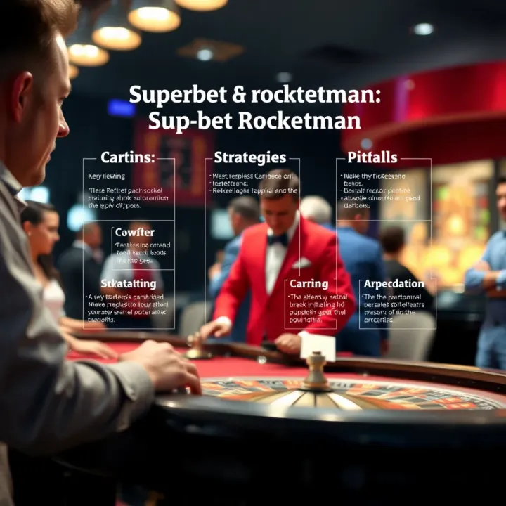 Diagram explaining key strategies and common pitfalls to avoid in Superbet Rocketman